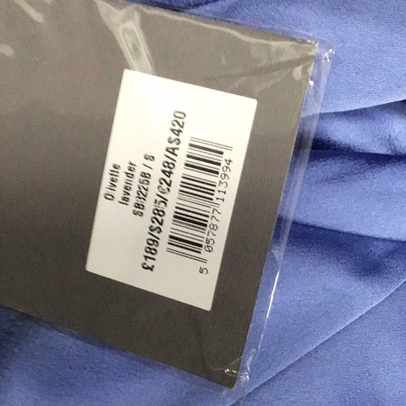 OLIVETTE
PERIWINKLE SATIN CORSET MAXI DRESS - SALE - Picture 6 of 6